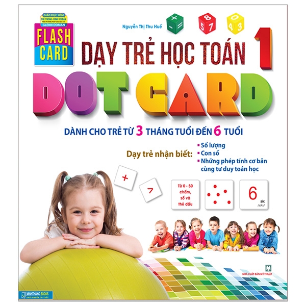 Fahasa - flashcard - dạy trẻ học toán dotcard - tập 1