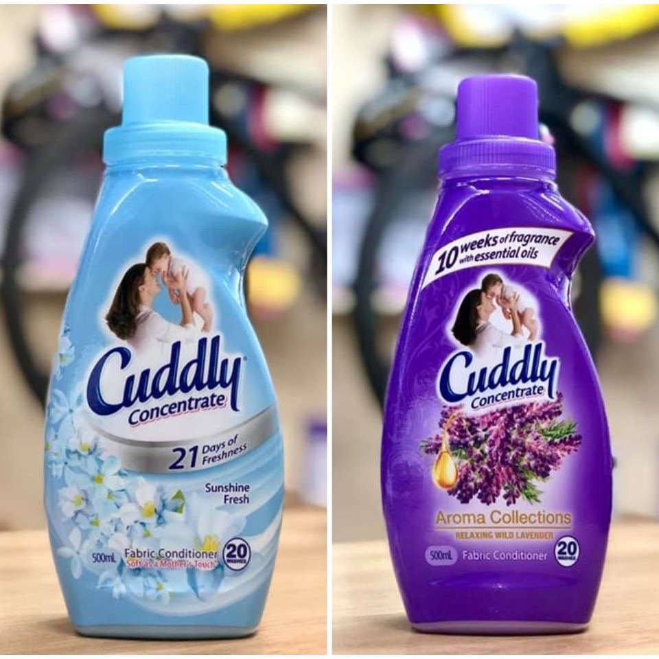 Nước Xả Vải Đậm Đặc Cuddly Úc 500Ml - An Toàn Cho Trẻ Sơ Sinh Trẻ Nhỏ - Nước Xả Cuddy Úc 500Ml (Xanh )
