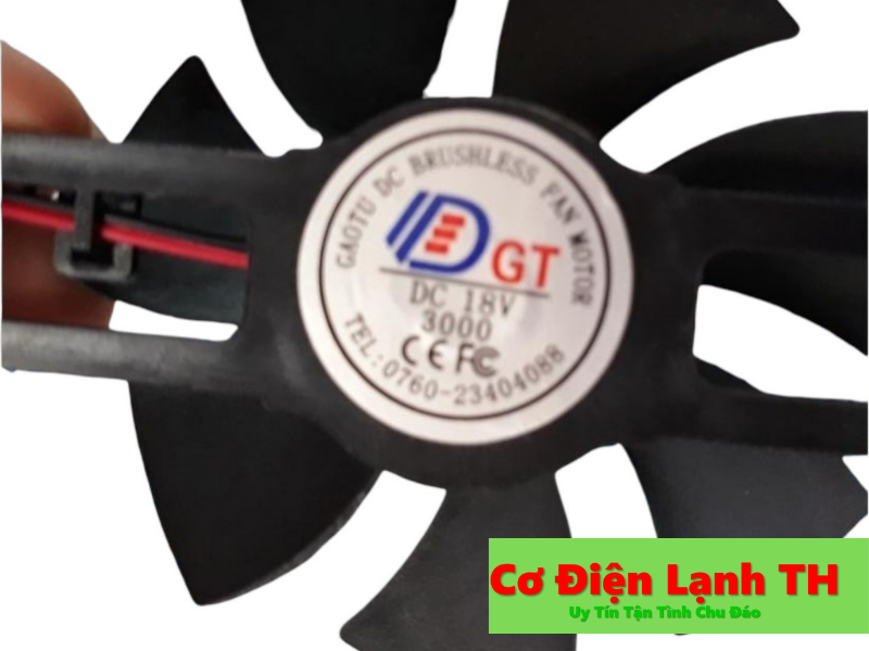 [HCM]Quạt tản nhiệt bếp từ bếp hồng ngoại 18 VDC