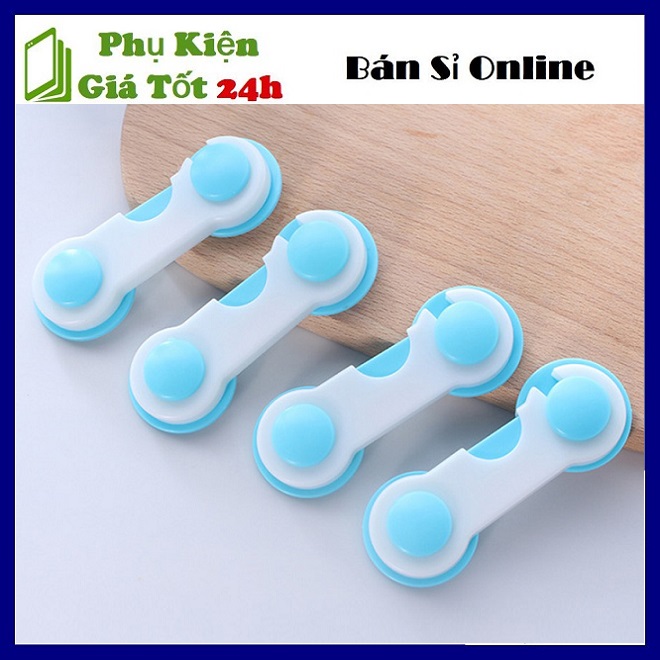 [HCM]⚡ Khóa Tủ  Khóa Tủ Lạnh An Toàn Ngăn Bé Tự Ý Mở Cửa Tủ - Khóa Chặn Tủ Lạnh Đồ tiện dụng an toàn cho bé yêu ⚡