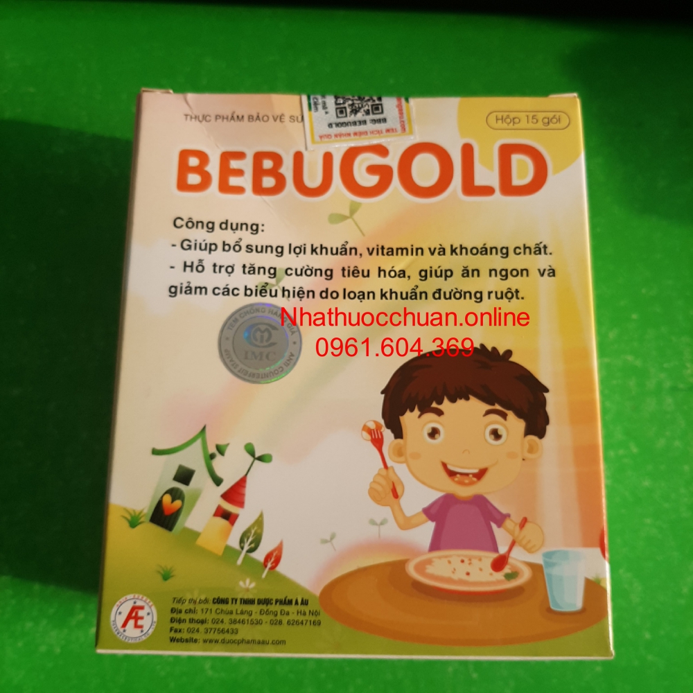 Cốm vi sinh bebu gold - bổ sung lợi khuẩn, hỗ trợ tăng cường tiêu hóa