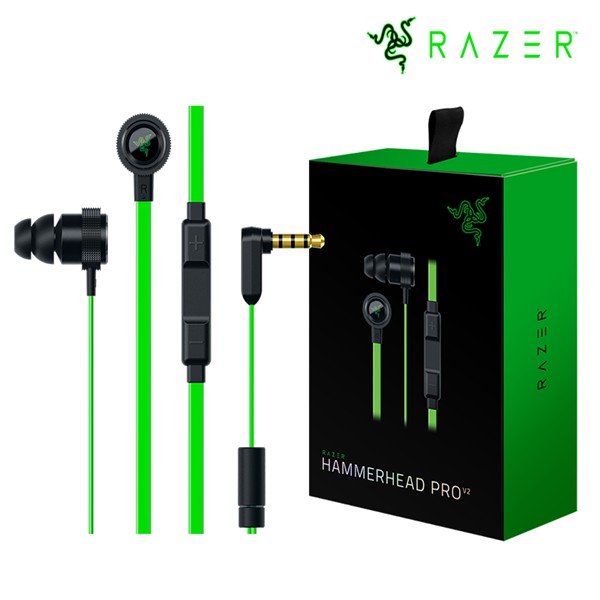 Tai nghe razer hammerhead pro v2 mới bh 12 tháng new fullbox 1-1
