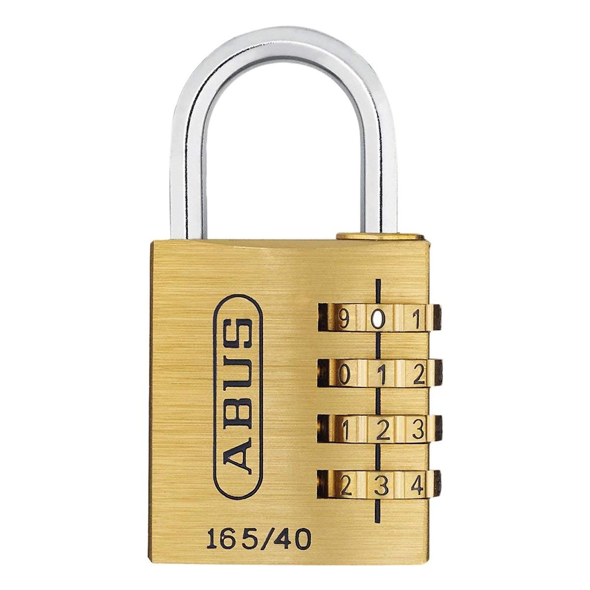 Khóa số abus 165/40 vàng đồng 40mm