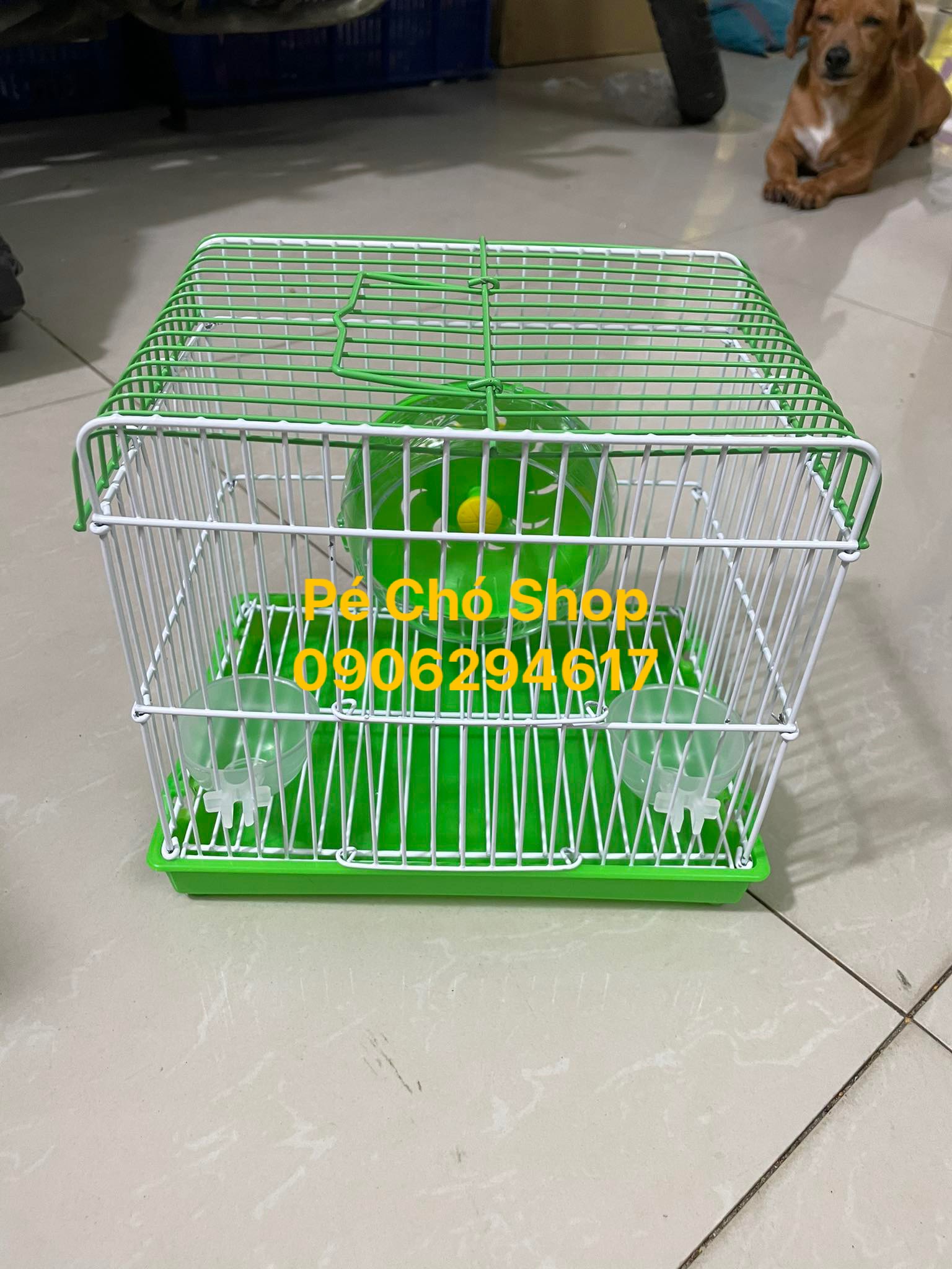 [HCM]Lồng mini xách tay nhỏ gọn cho hamsternhímsócbọ ú ..