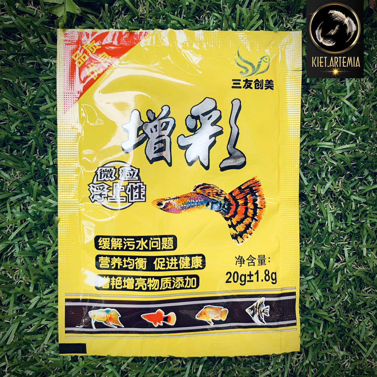 Thức ăn cho cá cảnh, thức ăn cho cá 7 màu, guppy