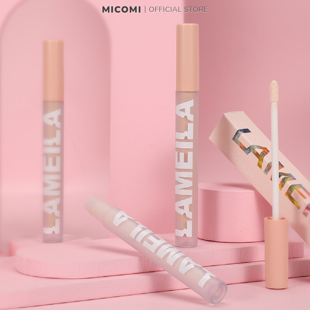 Kem Che Khuyết Điểm Che Phủ Toàn Diện Da Mụn Thâm Lameila Concealer The Saem Cover Perfection Trang Điểm Make Up MICOMI Cosmetics