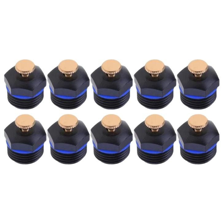 Phun mưa - 10 vòi tưới phun mưa chỉnh lưu lượng, ren 21