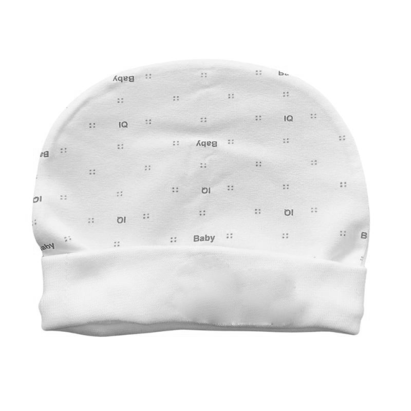 Mũ sơ sinh chất cotton cao cấp mềm mại, nón cho bé sơ sinh IQ Baby từ 0 đến 6 tháng tuổi