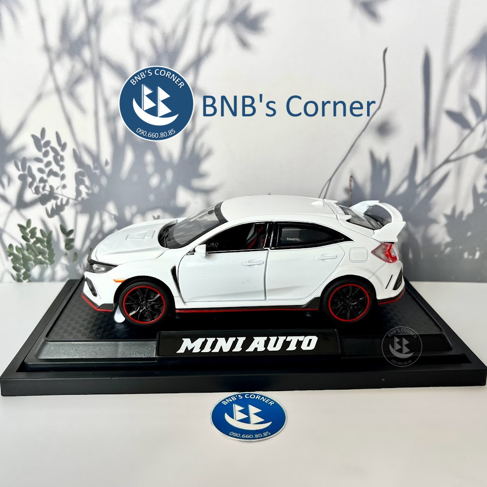 |BNB's Corner| Xe mô hình 1:32 Honda Civic type R hãng MiniAuto