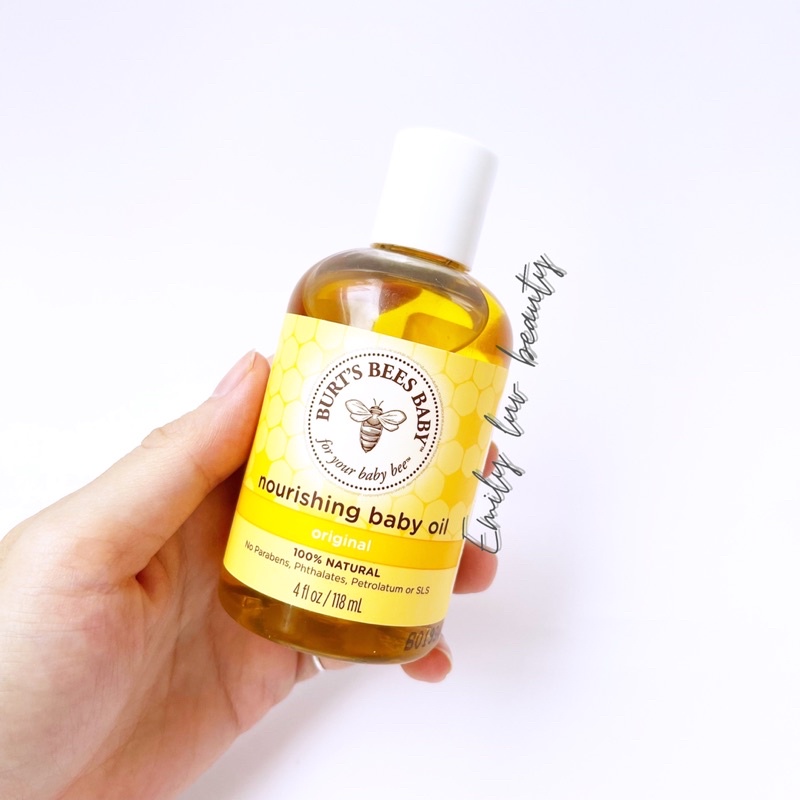 Dầu dưỡng massage burt’s bee nourishing baby oil 118ml