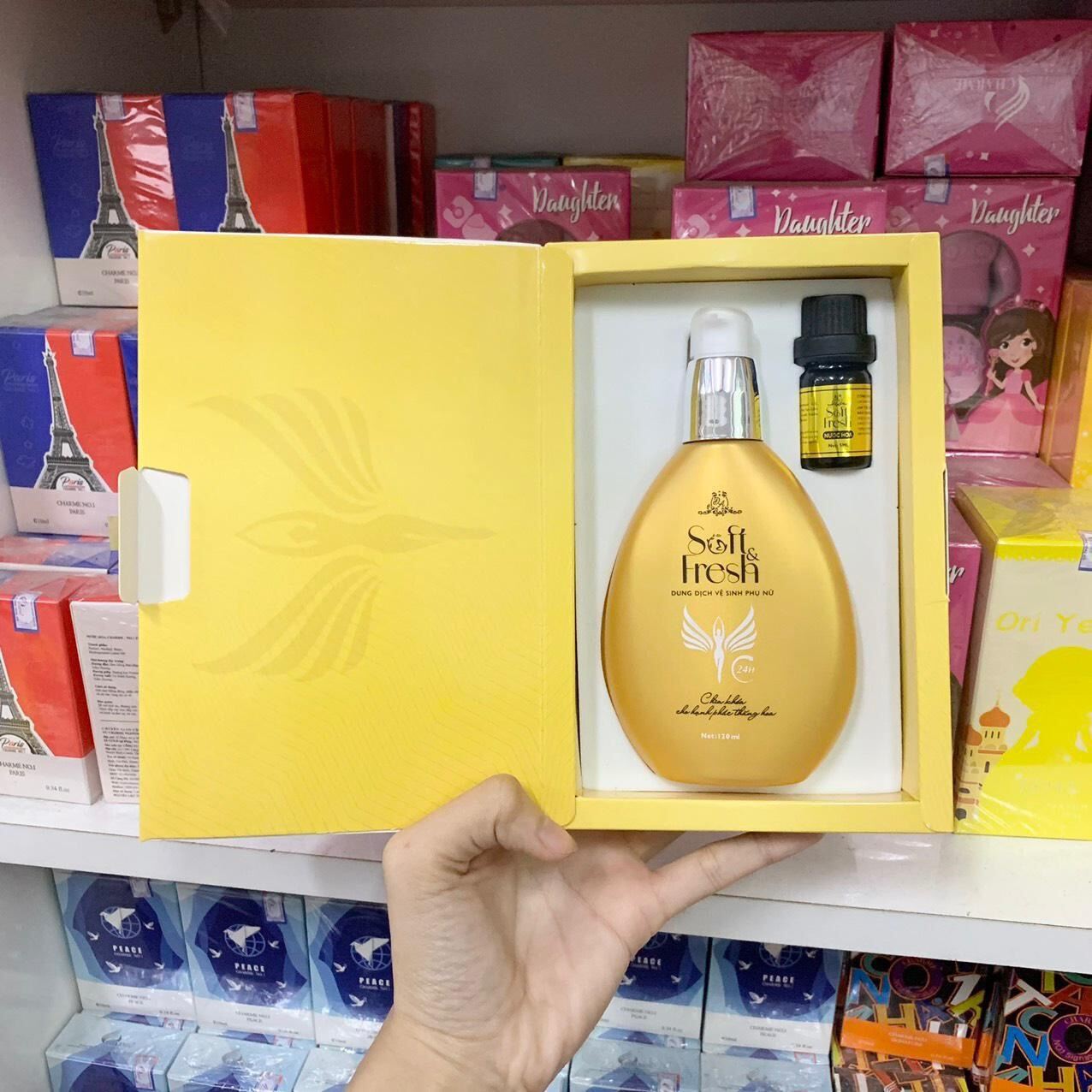 Dung dich x3 kèm nước hoa vun kin