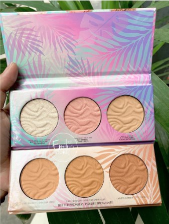 Bảng má hồng, tạo khối 3 ô Physicians Formula Butter Bronzer Palette