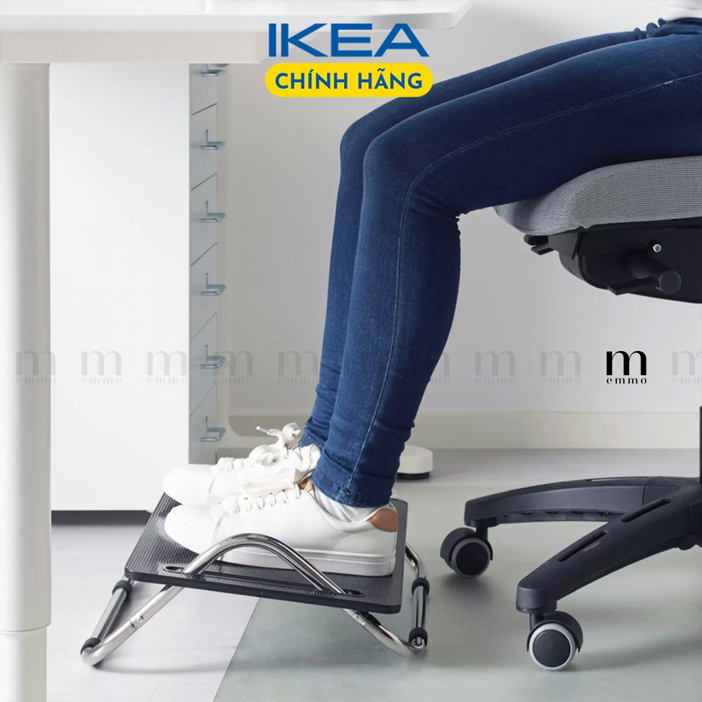 Ghế gác chân/ ghế kê chân văn phòng ikea chính hãng - dagotto