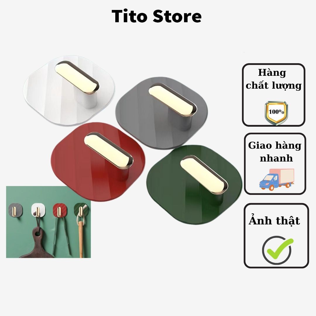 Móc dán tường siêu dính-móc dính gắn cường lực thần thánh siêu dính đa năng