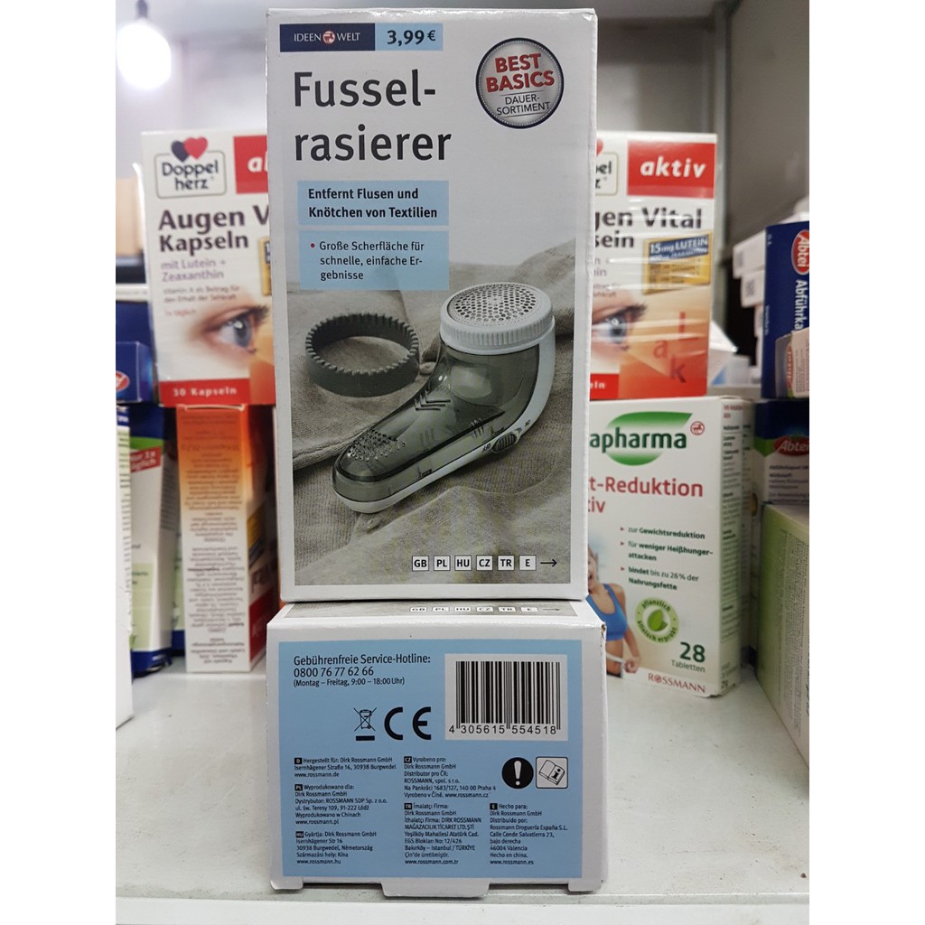 Máy cắt lông xù ideen welt fusselrasierer -
