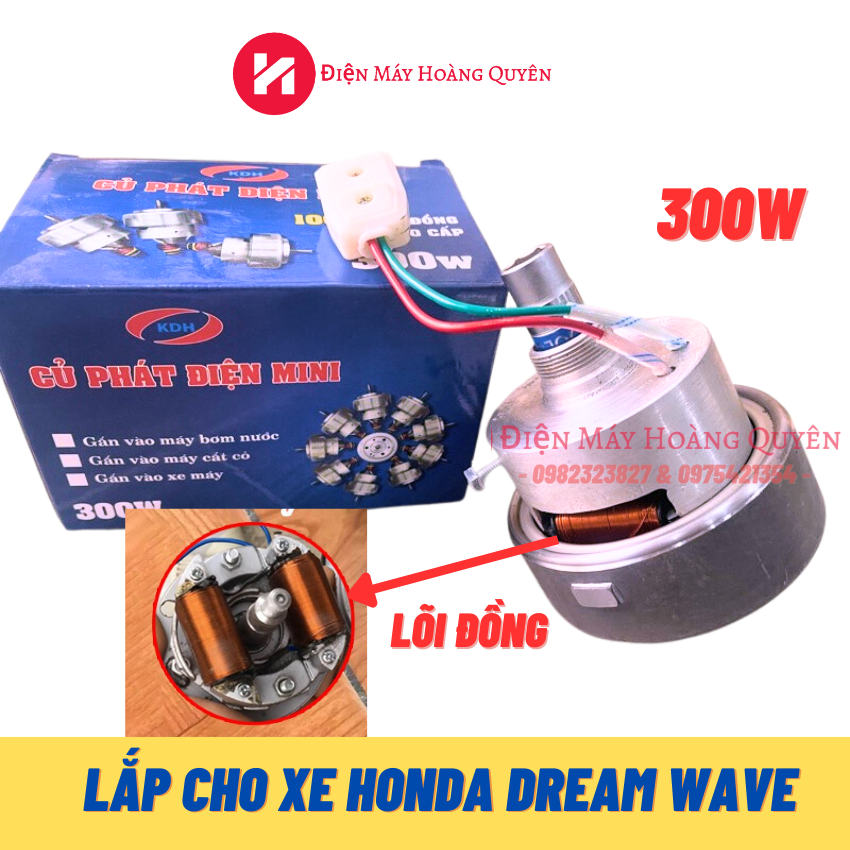 Củ Phát Điện Gắn Vào Xe Máy, động cơ máy cắt cỏ, Máy bơm nước