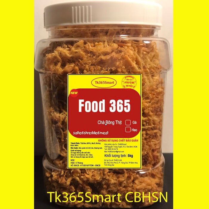 500Gr chà bông heo xù / ruốc xù - Quà tặng cao cấp - 1 hũ