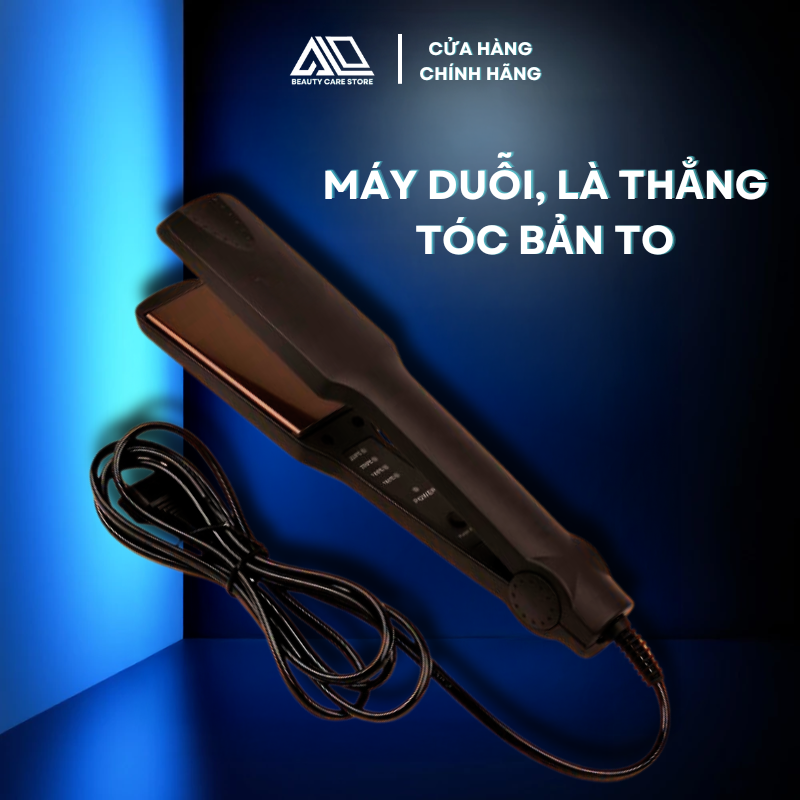 Máy duỗi tóc, máy là thẳng tóc bản to thông khí 4 mức nhiệt - STORE BEAUTY CARE