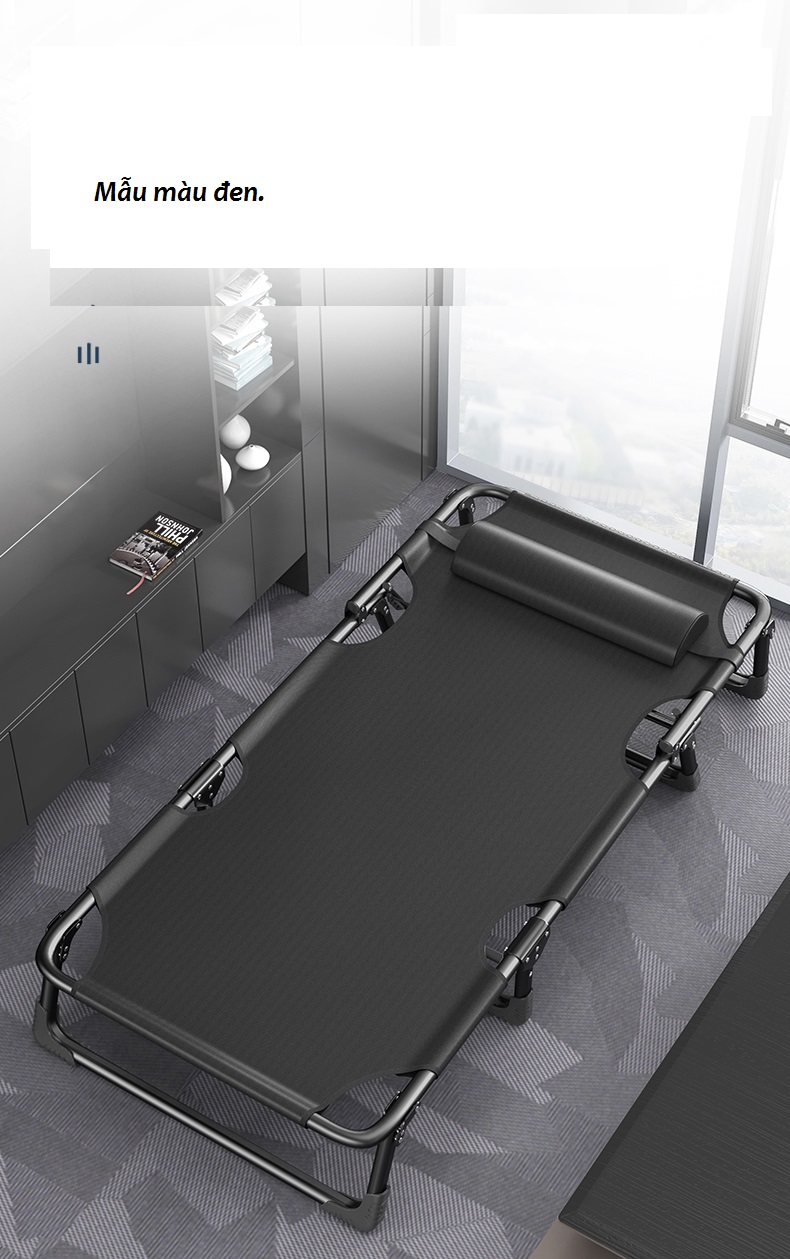 Giường gấp siêu gọn, ngủ văn phòng 68x193x30