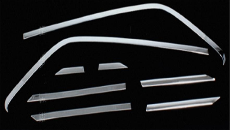 Bộ nẹp viền chân kính cong kính Chevrolet Cruze 20122018 Inox sáng bóng loáng  chuẩn chỉnh khuông xe cộ  Shopee Việt Nam