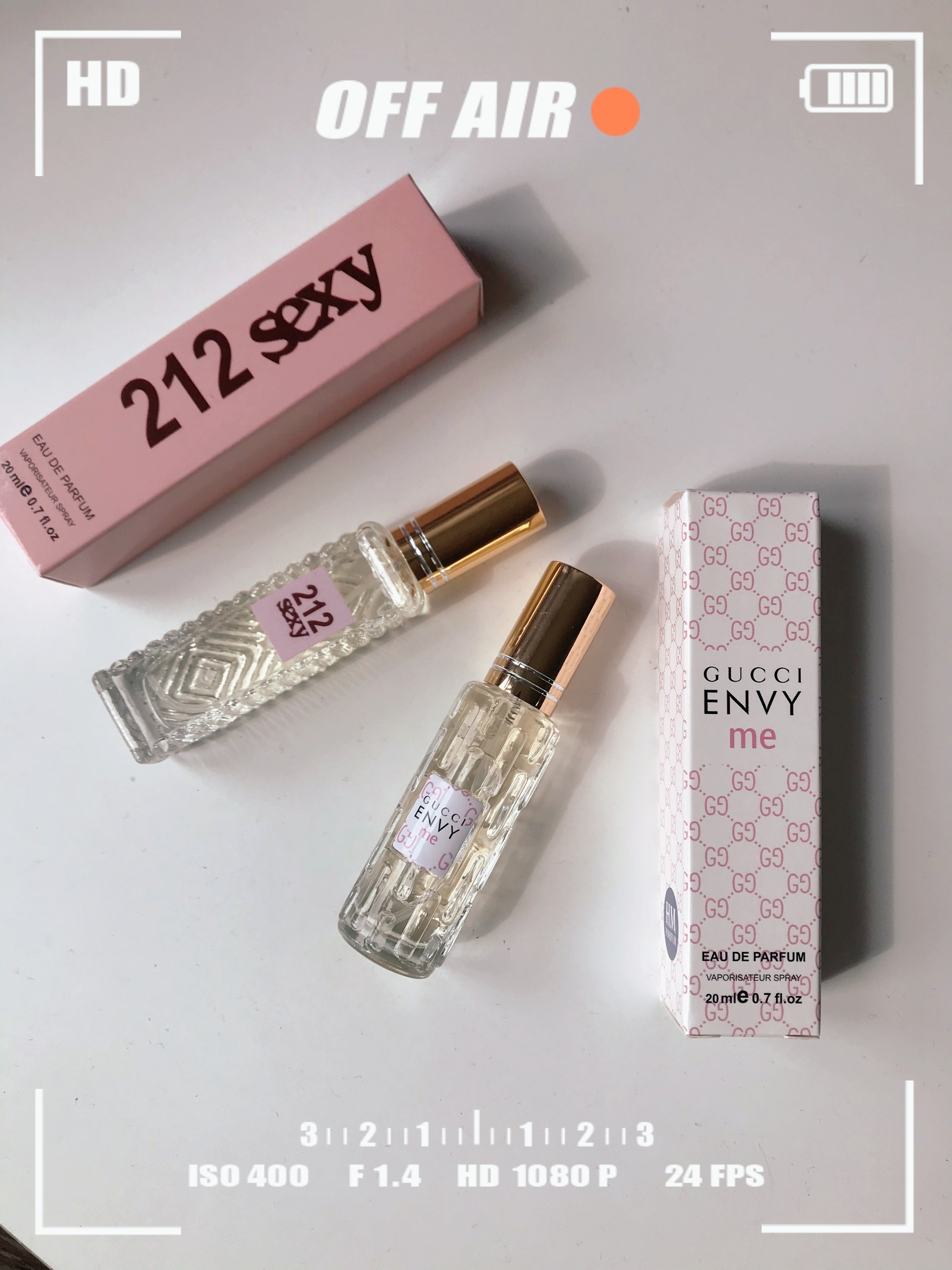 Sỉ 20 chai nước hoa 6D dung tích 20ml nhiều mùi, thơm lâu