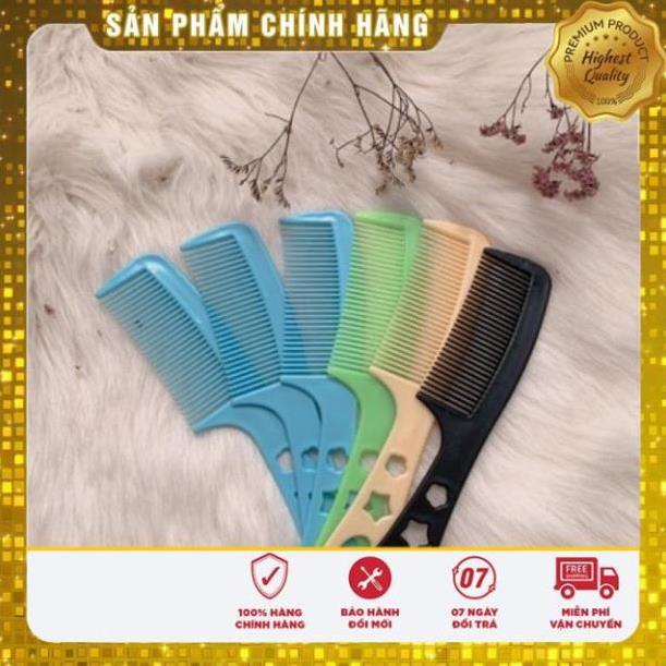 Lược nhựa chải tóc mẫu truyền thống đơn giản, lược giá rẻ phụ kiện tóc