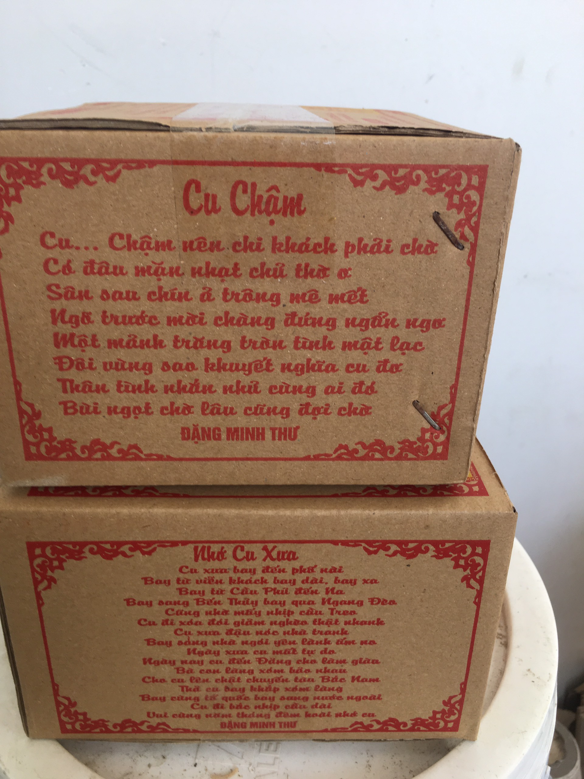 Combo 2 hộp cu đơ thư viện loại 800g