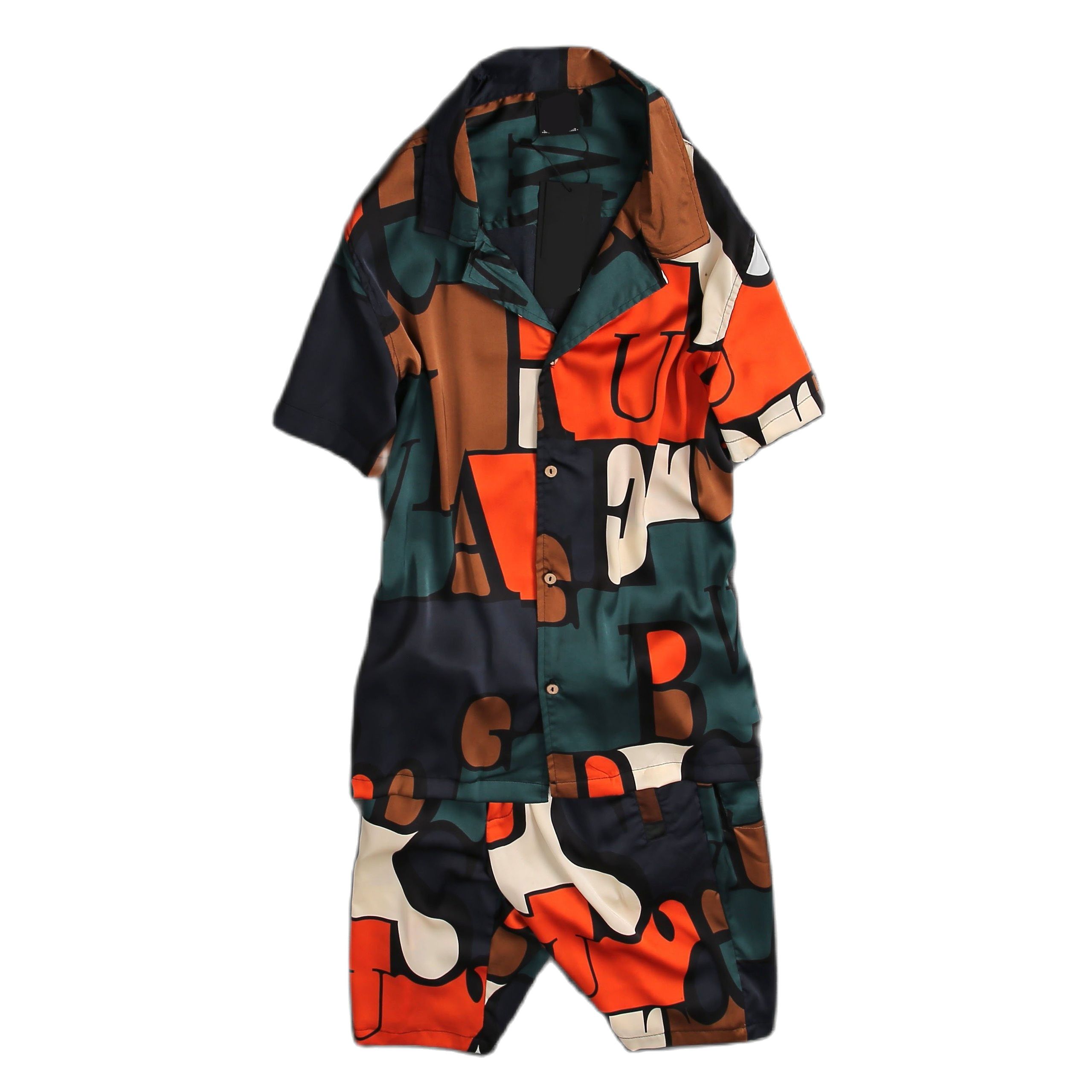 Bộ quần áo hè Nam Chất Tằm Thái BA049-BC052-LZD7