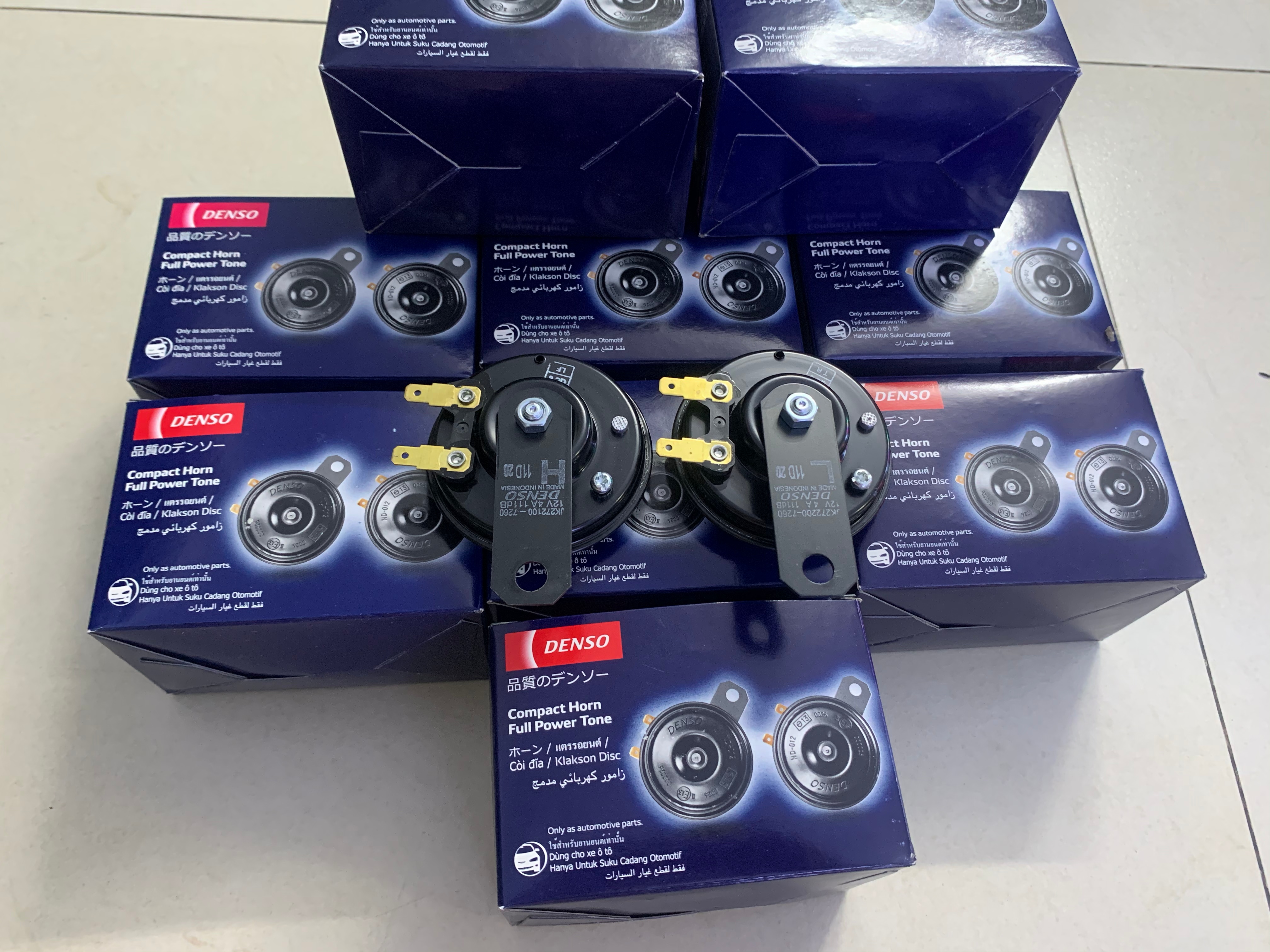 Kèn Dĩa DENSO JAPAN 12v CHÍNH HÃNG made in INDONESIA