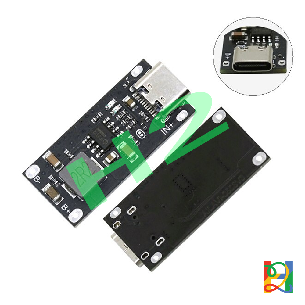 Mạch sạc pin lithium - li-ion - 18650 ip2312 3a cổng sạc usb type-c