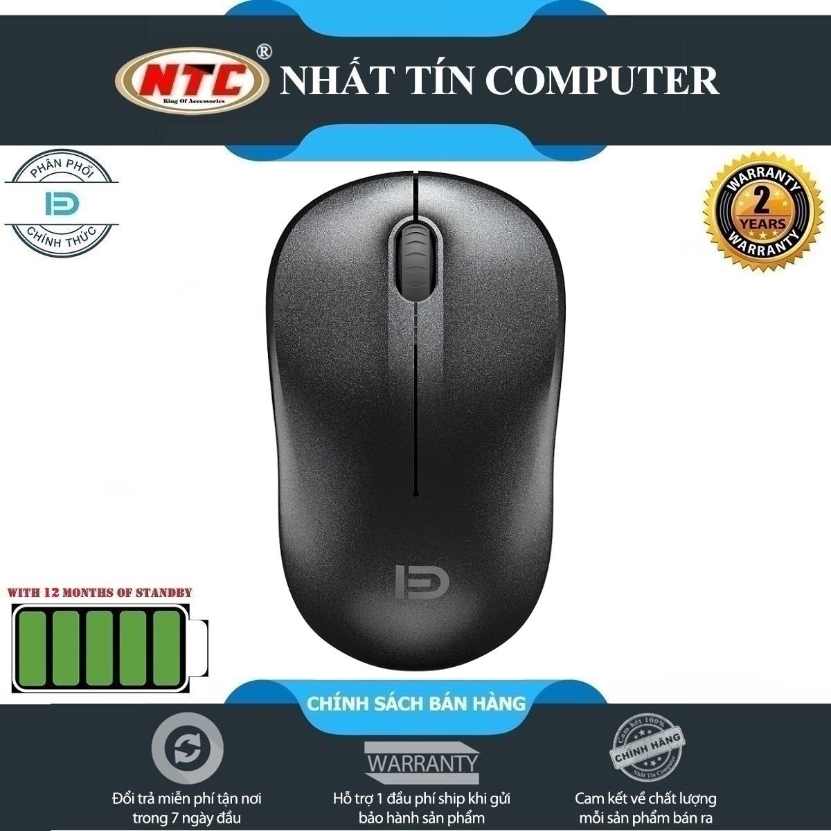 Chuột không dây fd v102 pin dùng 12 tháng - nhất tín computer