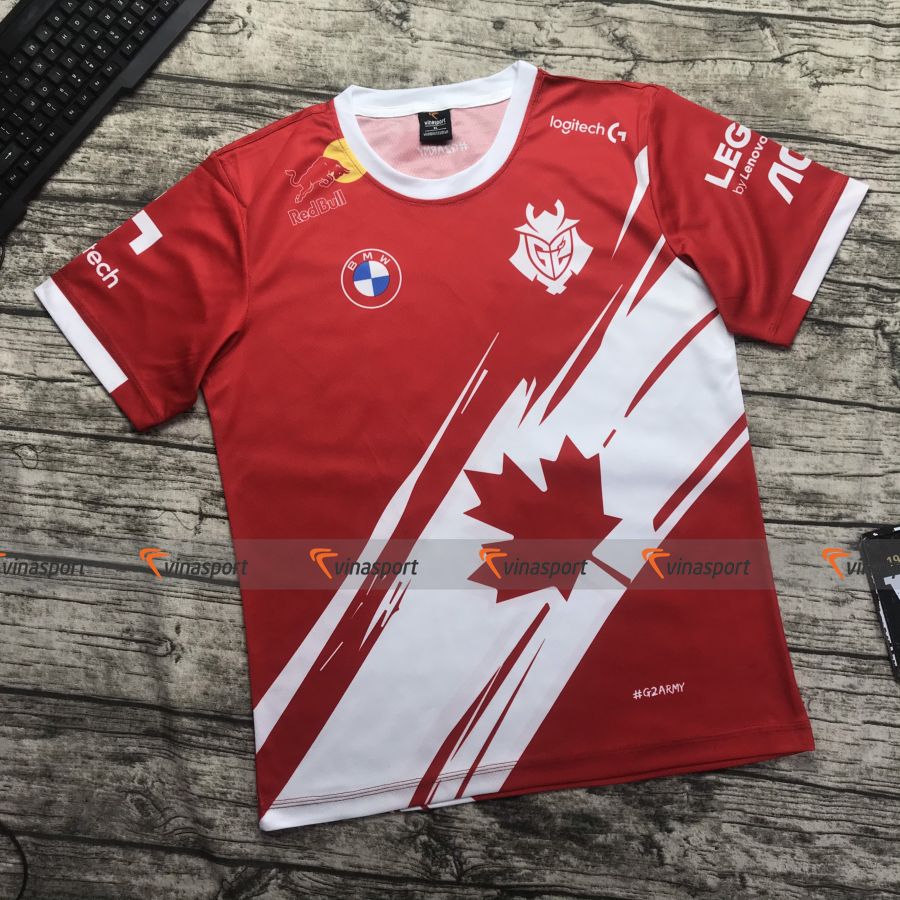 Áo thun game thi đấu Esports G2 Canada 2021