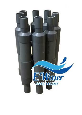 Ejector Ewater 1 tăng cường khả năng trộn oxy xử lý nước giếng khoan (đường nước vào phi 34, đường kinh thấn phi 60)