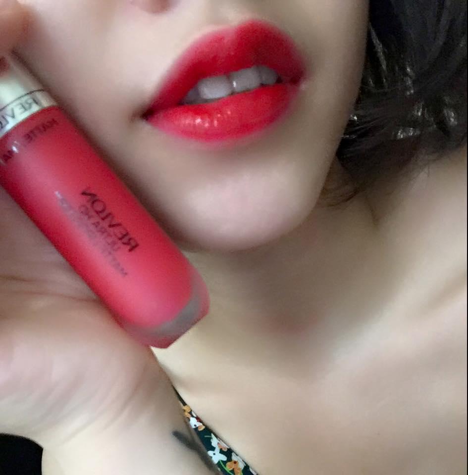 Son lên màu cực đẹp độ bám cao son kem Revlon Ultra HD Matte*