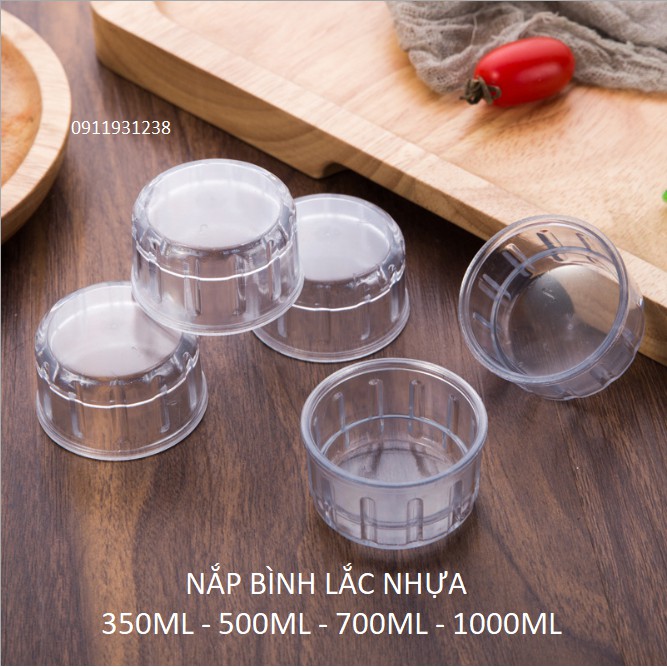Nắp bình lắc shaker pha chế nhựa