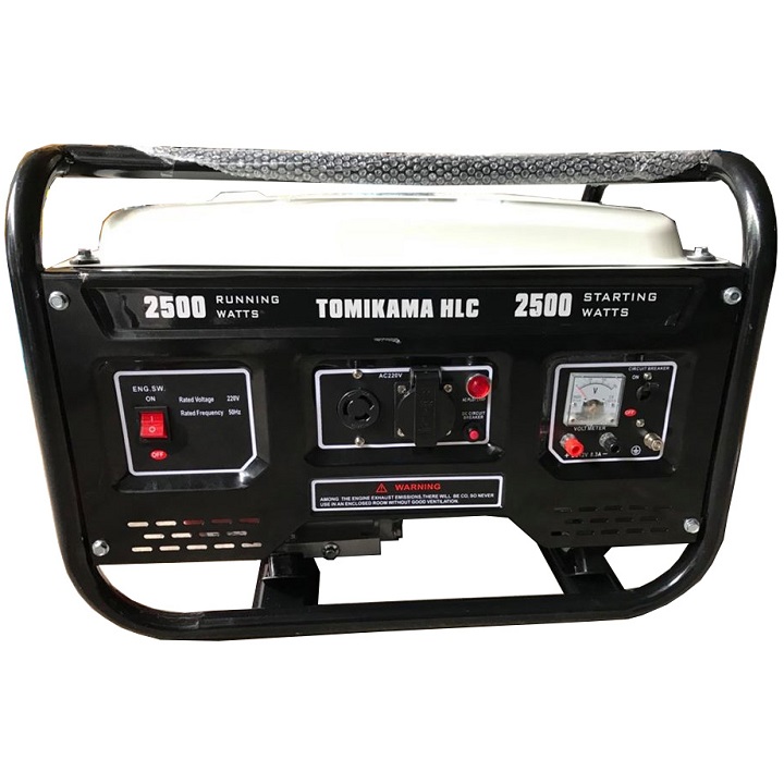 Máy phát điện chạy xăng 2kw tomikama 2500
