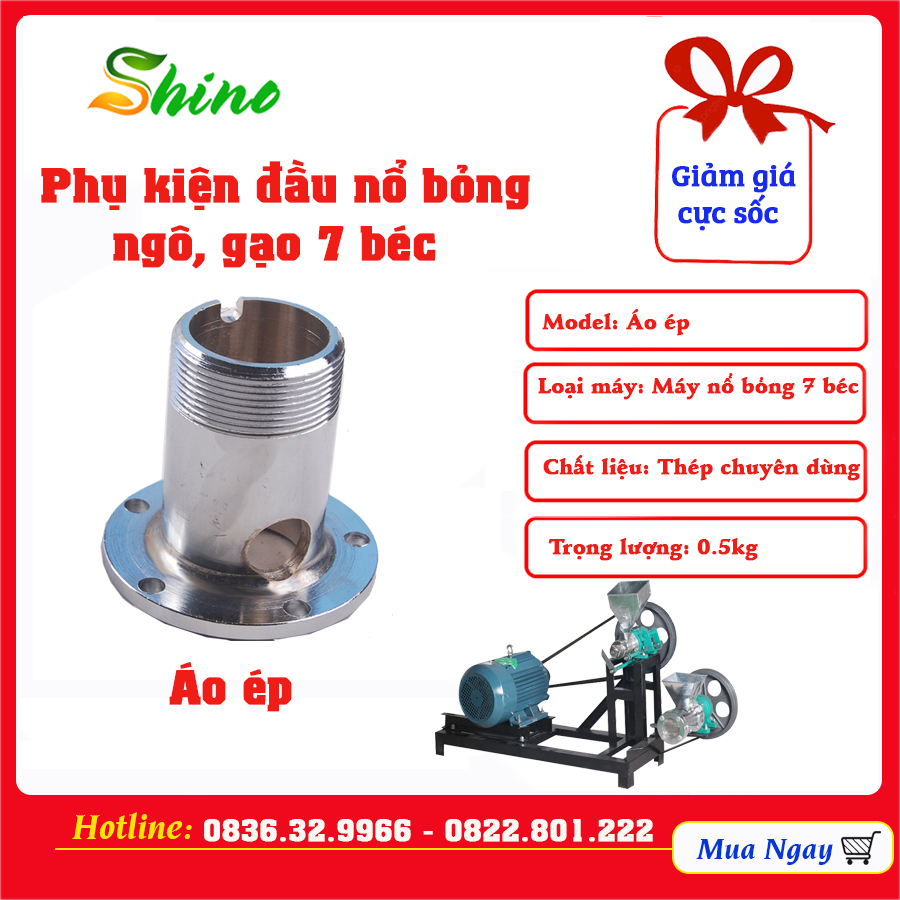 ÁO ÉP ĐẦU NỔ BỎNG 7 BÉC