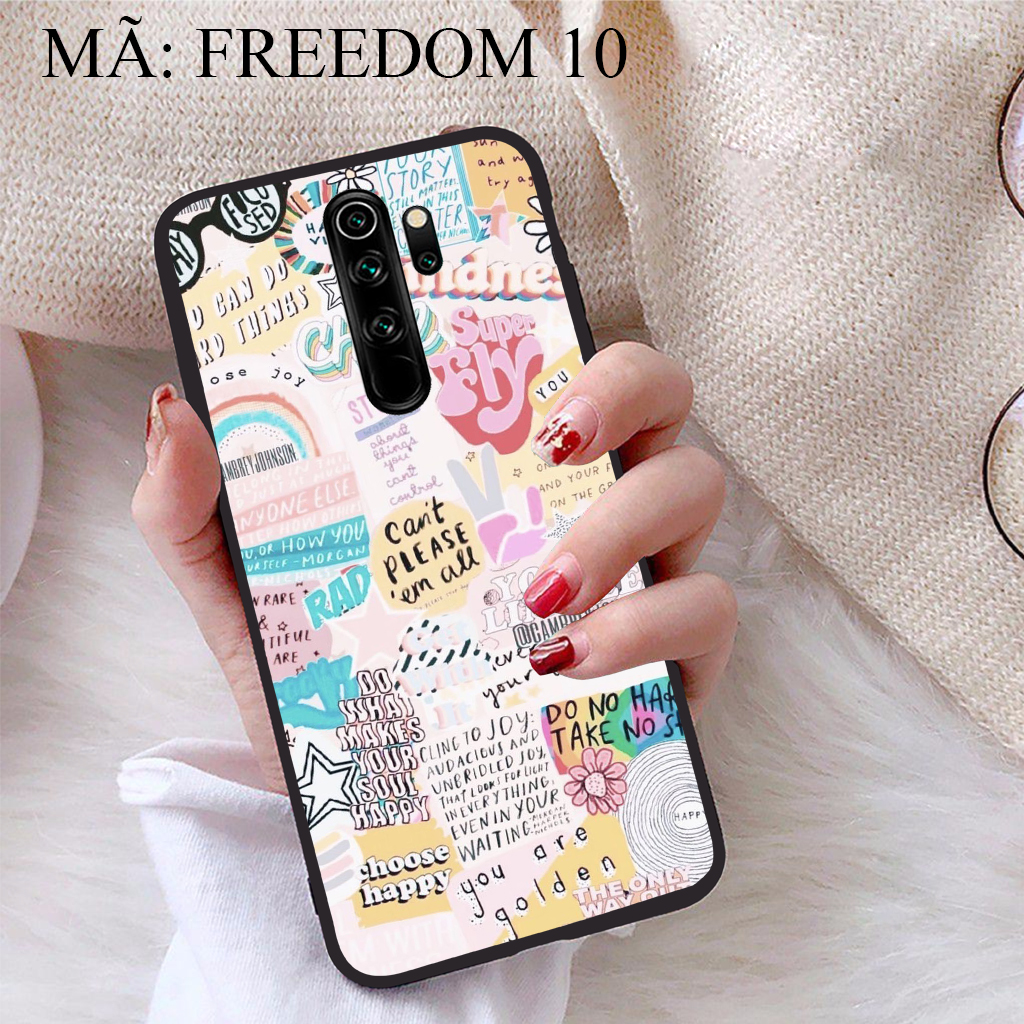 Ốp lưng iCase dành cho  Xiaomi Redmi Note 8 Pro viền dẻo TPU BST Phong cách tự do