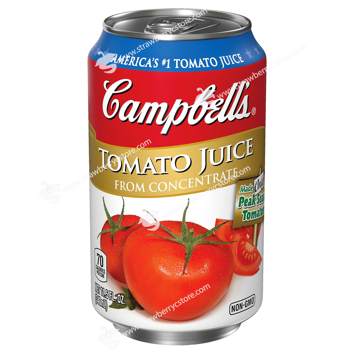 Nước Ép Cà Chua Campbell s Tomato Juice, Lon 330 mL 11.5 Fl. Oz. NON-GMO