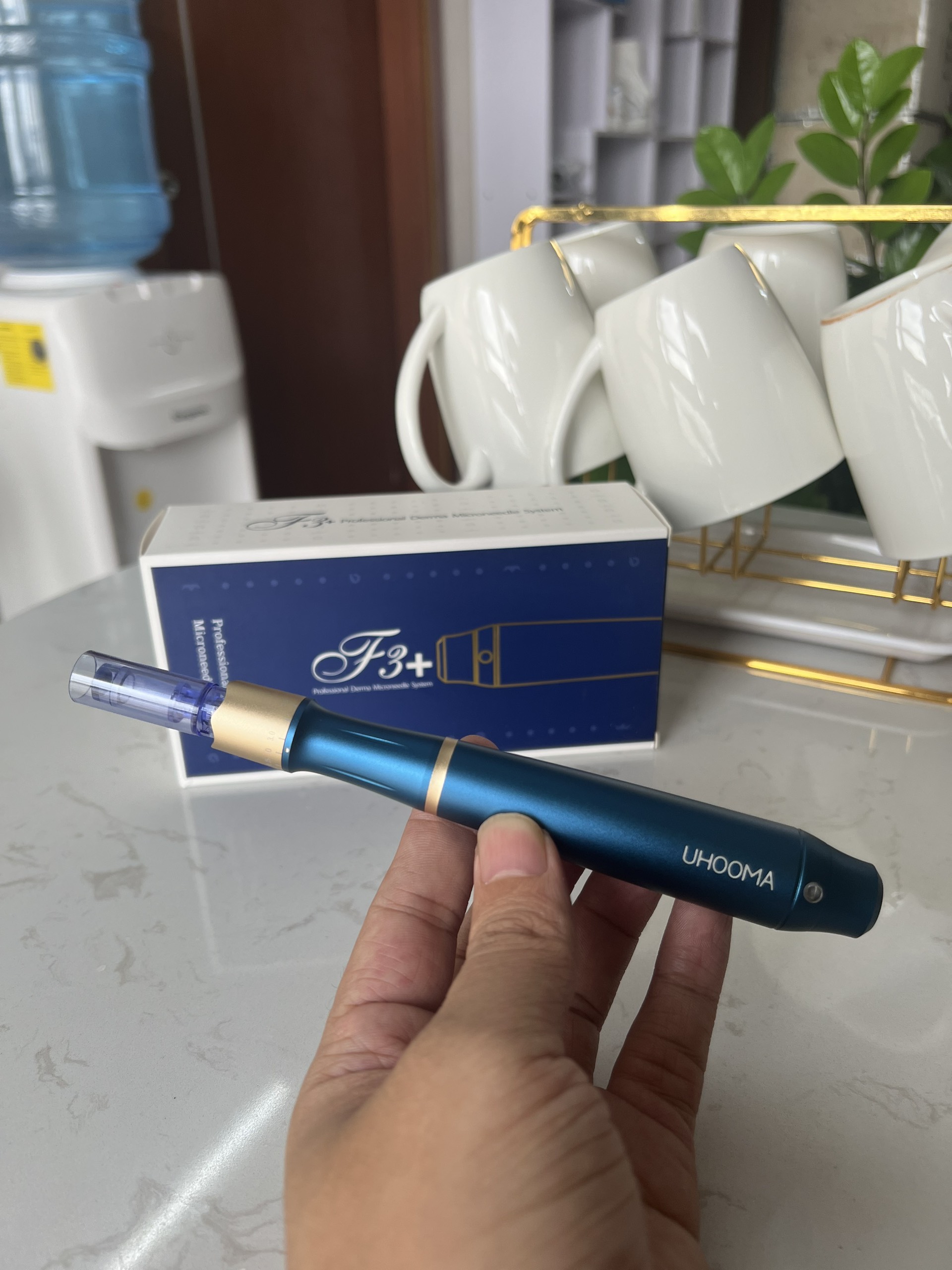 Máy phi kim tích điện drpen a1 - w , máy cấy , máy lăn kim
