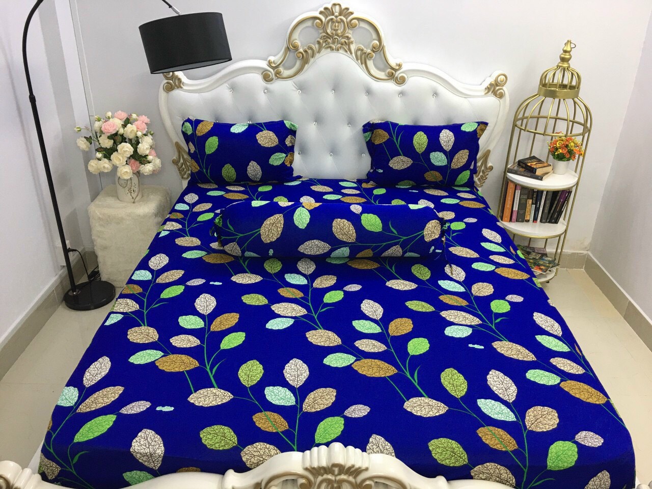 [HCM]Bộ Drap Thun Hàn Quốc mát lạnh { 4 món } khách nhớ chọn size