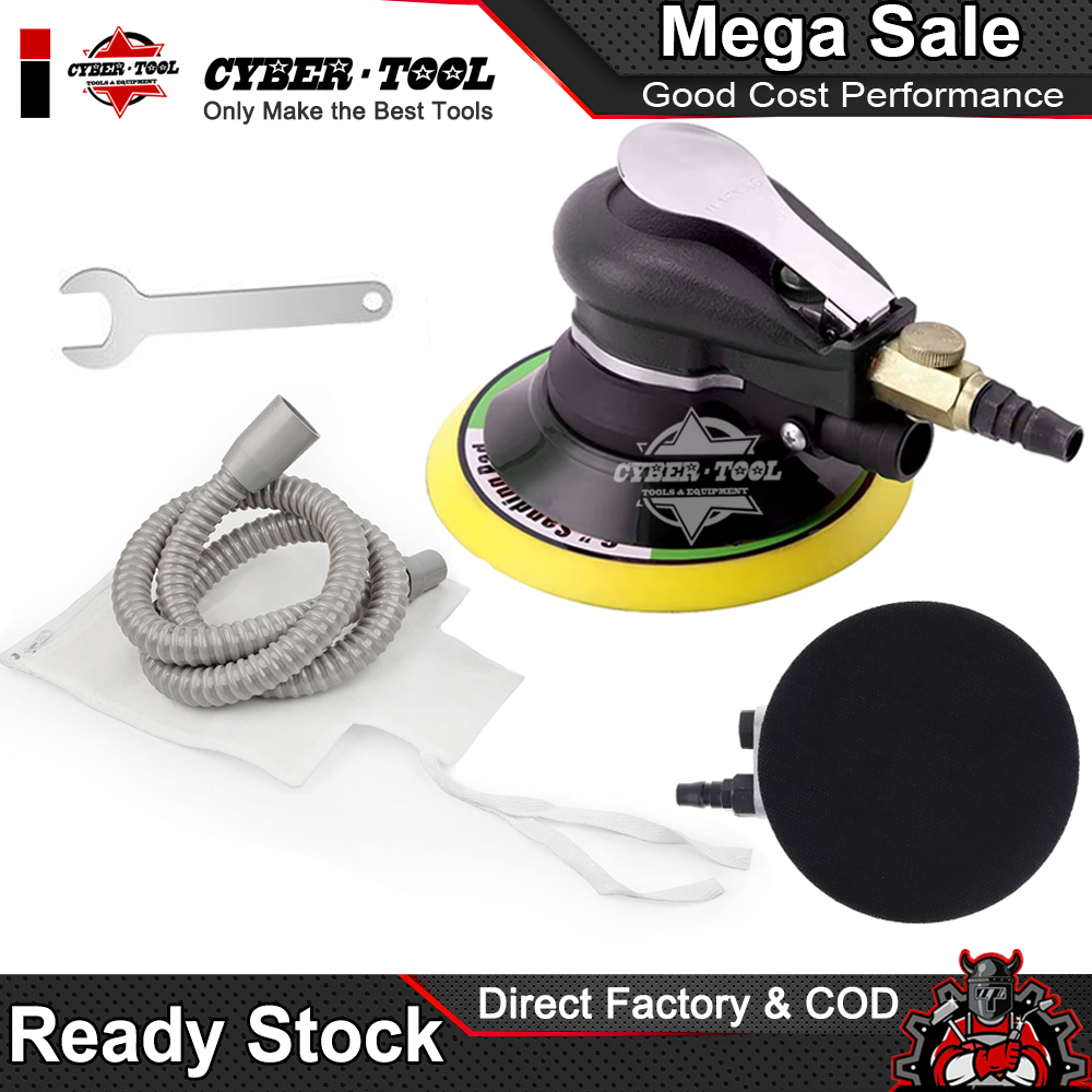 Máy Chà Nhám 6 Inch 150MM & 5 Inch 125MM, Dụng Cụ Chà Nhám Mạnh Mẽ, Tiện Dụng