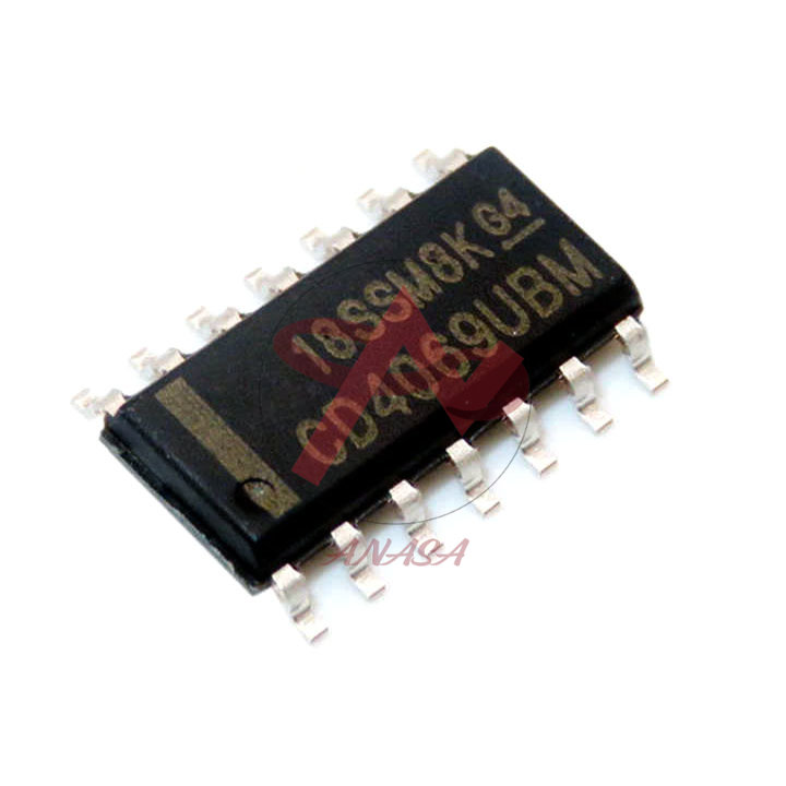 Ic logic cd4069 sot14 chân dán