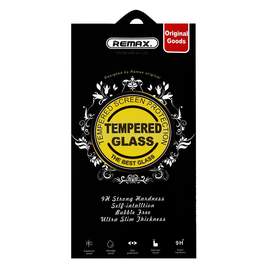 Kính Cường Lực dành cho iPhone 5 5s se 6 6s plus 7 8 plus x xs xr xs max 11 pro max độ cứng 9H hiệu Remax Siêu Dẻo - Siêu Bền - Trong Suốt - Không full màn