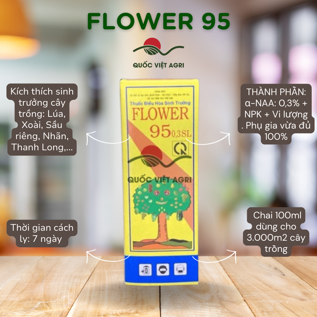 Thuốc điều hoà sinh trưởng - flower 95 - 100ml