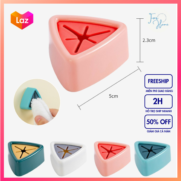 ⚡keo dính 3m siêu chắc⚡ móc treo khăn gắn tường tiện dụng cho nhà bếp, phòng tắm