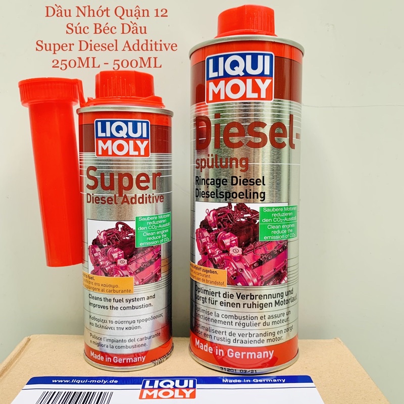 Phụ Gia Súc Béc Dầu Liqui Moly Super Diesel Additive -  0ML và  5ML Made in Germany