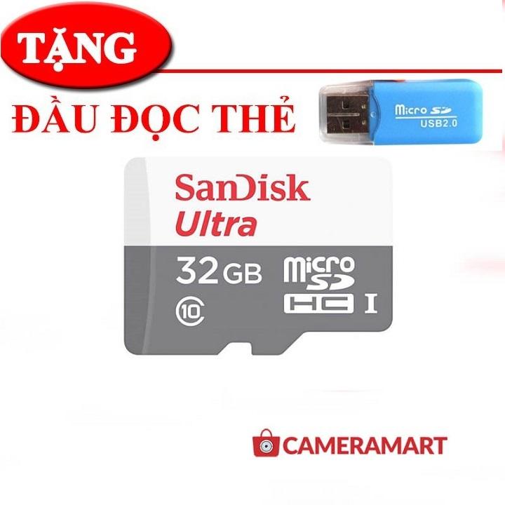 Thẻ nhớ microsdhc sandisk ultra a1 32gb class 10 u1 98mb/s