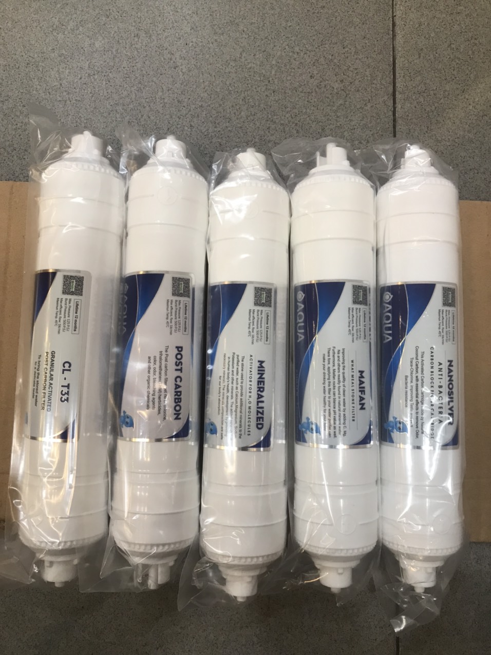 Bộ 5 lõi chức năng Aqua 56789 - Hàng chính hãng - Công dụng bổ sung khoáng chất có lợi cho cơ thể