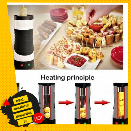 Máy Cuộn Trứng, Rán Trứng Tự Động Công Nghệ Tiên Tiến, Bảo Đảm Hương Vị Món Ăn, Tặng phiếu bảo hành 1 năm Toàn quốc, Máy Cuộn Trứng, Rán Trứng Tự Động